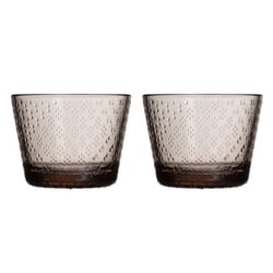ツンドラ タンブラー グラス コップ 160ml ペアセット （2個入り） リネン 国内正規品 1070603