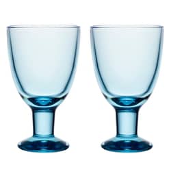ヴァーナ ユニバーサルグラス 約220ml ペアセット （2個入り） アクア 国内正規品 1071987