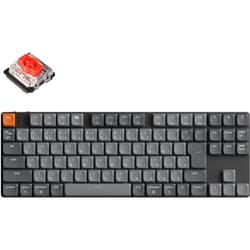 K1 Max QMK/VIA ワイヤレス カスタム・メカニカルキーボード RGB JIS配列（テンキーレス） / Gateronロープロファイル2.0メカニカルスイッチ（ホットスワップ）赤軸 K1M-H1-JIS
