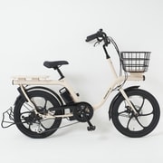 電動アシスト自転車 20インチ 外装6段変速 マットアイボリー BM-5C206 MIV