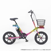 電動アシスト自転車 16インチ 変速なし レインボー BM-5C160 RW
