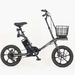 電動アシスト自転車 16インチ 変速なし シルバー BM-5C160 SL