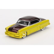 MGT00794-BL 1/64 リンカーン カプリ ホットロッド 1954 ライムイエロー 左ハンドル [ダイキャストミニカー]