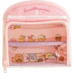 KG10101 すみっコぐらし すみっコおかたづけハウス ぬいぐるみ収納ポーチ すみっコマーケット テーマ [キャラクターグッズ]