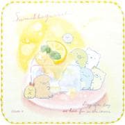 CM48702 すみっコぐらし ミニタオル イエロー [キャラクターグッズ]