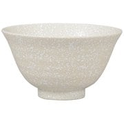 茶碗（小） 石目塗 白