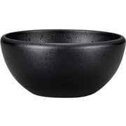 すくいやすいボウル 石目塗 黒
