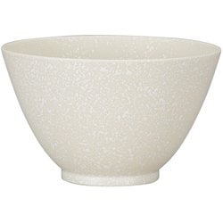 麺ボウル（小） 石目塗 白