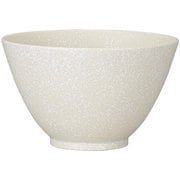 麺ボウル（中） 石目塗 白