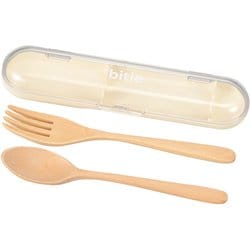 bitie 木製カトラリーセット アイボリー
