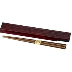 箸・箸箱セット 18cm 溜塗