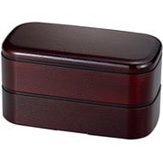木目メンズスクウェア弁当 溜塗