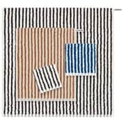 JORNAL STANDARD FURNITURE ツインズボーダー フェイスタオル ブラック FJS1319