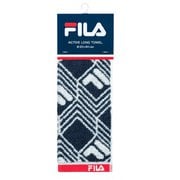 FL991 [FILA アクティブロングタオル サロット ネイビーブルー]