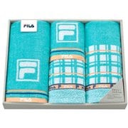 FL5098 [FILA ラグーナ ロングタオル2枚×フェイスタオル2枚セット]
