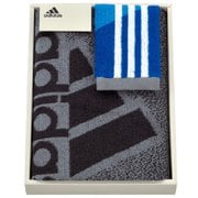 AD2590 [adidas コレクト スポーツタオル1枚×タオルチーフ1枚セット]