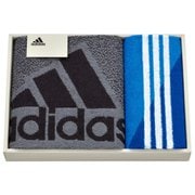 AD3590 [adidas コレクト スポーツタオル1枚×フェイスタオル1枚セット]