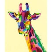 クレアート 塗り絵セット ファンキー・ジラフ [対象年齢：12歳～]