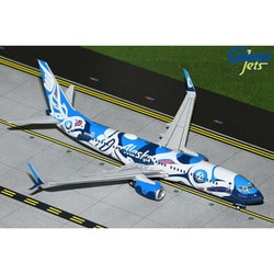 G2ASA1246 1/200 737-800S アラスカ航空 Xaat Kwaani/Salmon People N559AS [ダイキャスト模型]