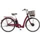 電動アシスト自転車 RAKUTTO（ラクット） 26インチ 内装3段変速 T.Xルビーレッド RK6B45