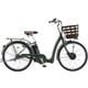 電動アシスト自転車 RAKUTTO（ラクット） 24インチ 内装3段変速 T.Xジェードオリーブ RK4B45