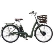 電動アシスト自転車 RAKUTTO(ラクット) 24インチ 内装3段変速 T.Xジェードオリーブ RK4B45