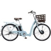 電動アシスト自転車 RAKUTTO(ラクット) 24インチ 内装3段変速 T.Xマットブルーグレイ RK4B45