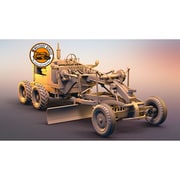 PD72028 1/72 米・キャタピラーMo.12モーターグレーダー [組立式プラスチックモデル]