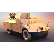 PD72134 1/72 英・モーリス軽偵察車 [組立式プラスチックモデル]