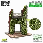 GSWD-4641 ツタの植生シート 小 夏のカエデの葉/ライトグリーン [プラモデル用パーツ]
