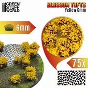 GSWD-13004 満開の花 イエロー 6mm [ジオラマ素材]