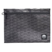 Recycled Sailcloth Voyager Zipper Pouch Large fflrtp001 BLACK SAILCLOTH [アウトドア ポーチ]