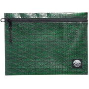 Recycled Sailcloth Voyager Zipper Pouch Large fflrtp008 GREEN SAILCLOTH [アウトドア ポーチ]
