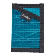Recycled Sailcloth Minimalist Card Holder Wallet fftj013 CYAN SAILCLOTH [アウトドア ワレット]