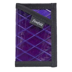 Recycled Sailcloth Minimalist Card Holder Wallet fftj018 PURPLE SAILCLOTH [アウトドア ワレット]