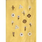 限定 刺繍ブックカバー 小花 HONTOWATASHI QE81