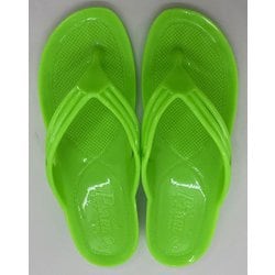 No.95 レディース ギョサン 蛍光 グリーン M 23.5cm