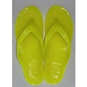 No.95 レディース ギョサン 蛍光 イエロー L 24.5cm
