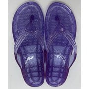 No.95 レディース ギョサン ラメ パープル M 23.5cm