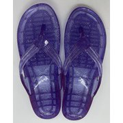 No.95 レディース ギョサン ラメ パープル L 24.5cm