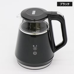 温度調節機能付き電気ケトル 1L ブラック KTK-10 BK