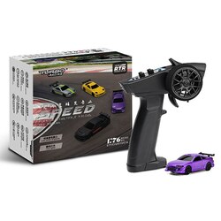 C72 TURBO RACING 1/76 オンロードカー パープル [ラジコンカー]
