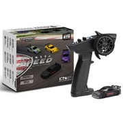 C74 TURBO RACING 1/76 オンロードカー ブラック [ラジコンカー]
