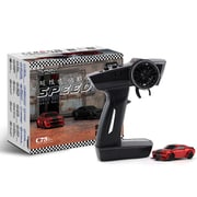 C75-RD TURBO RACING 1/76 オンロードカー レッド [ラジコンカー]