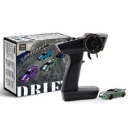 C62 TURBO RACING 1/76 ドリフトカー グリーン [ラジコンカー]