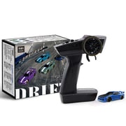 C64-BL TURBO RACING 1/76 ドリフトカー ブルー [ラジコンカー]