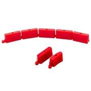 760076 1/76 RC トラックフェンス レッド [ラジコン用品]