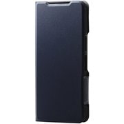 PM-F241PLFUNV [arrows We2（F-52E/FCG02）用 レザーケース/手帳型/UltraSlim/薄型/磁石付き/ネイビー]
