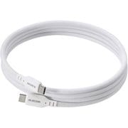 USB-C ケーブル USB Type C to Type C 1.5m PD 60W データ転送 充電ケーブル ホワイト MPA-CCMG15WH