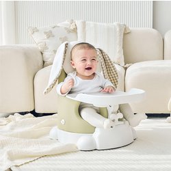 Jellymomm ムーナチェア　アッシュクリーム　ベビーチェア Amazon | Jellymom ムーナチェア 基本セット Muna Chair